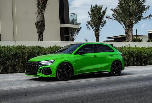 Audi RS 3 Grün – Bild 1