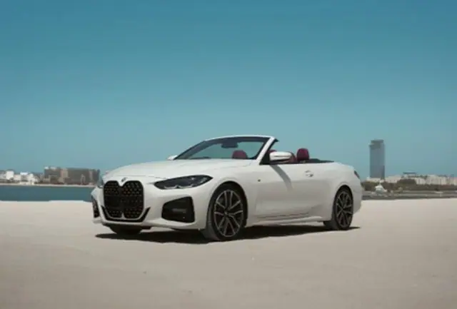 BMW 420i Convertible Weiß