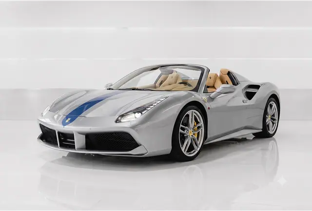 Ferrari 488 Spider Silber – Bild 1