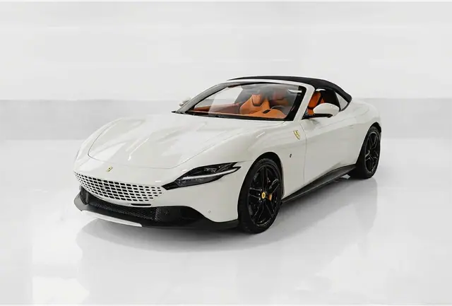 Ferrari Roma Spyder Weiß – Bild 1