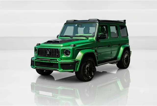 Mercedes G63 Brabus Kit Grün