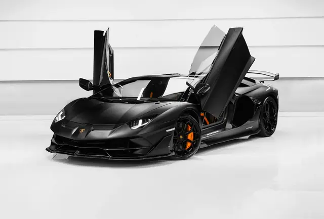 Lamborghini Aventador Roadster SVJ Matt Grau