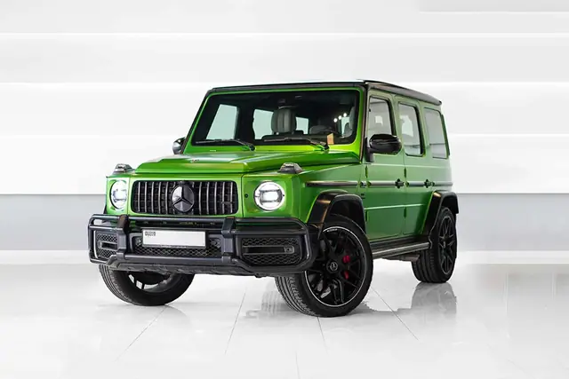 Mercedes G63 Grün