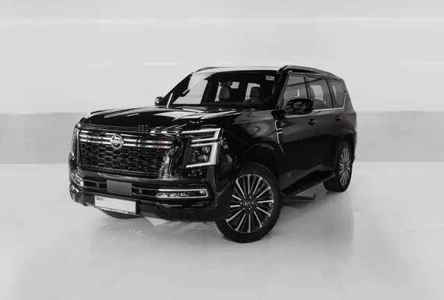Nissan Patrol Platinum Schwarz – Bild 1