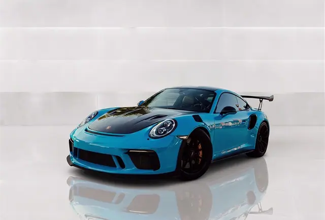 Porsche GT3 RS Blau