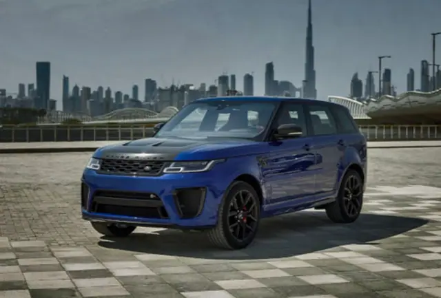 Land Rover Range Rover SVR Blau – Bild 1