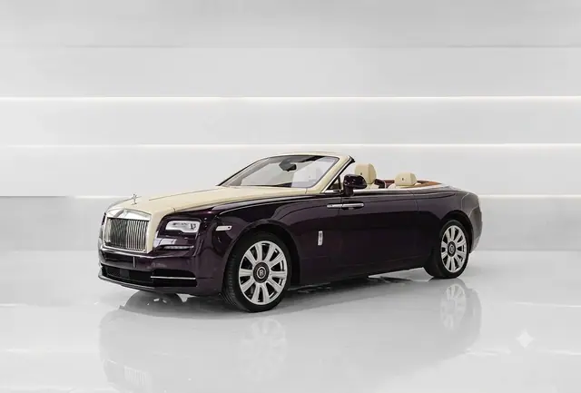 Rolls-Royce Dawn Blau